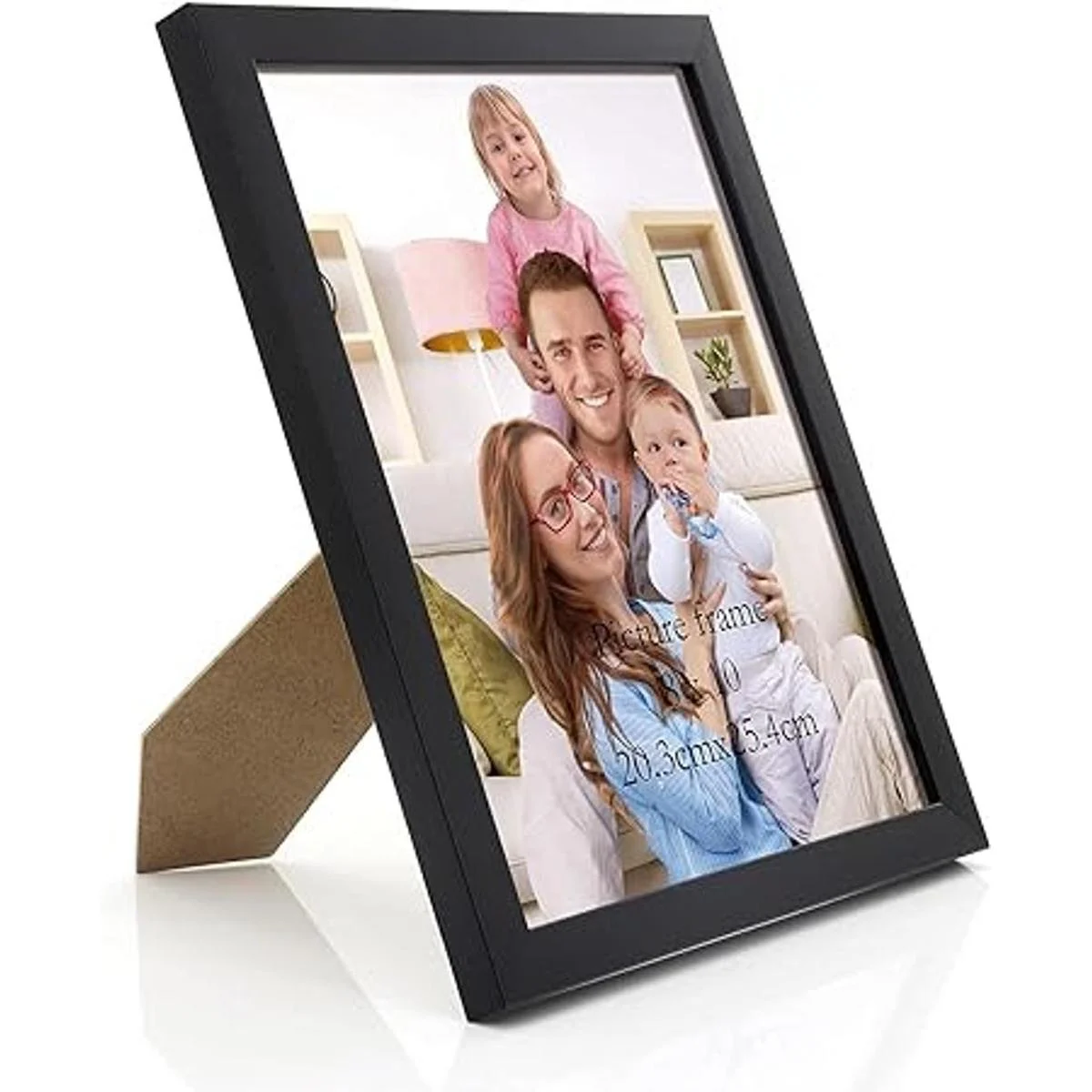 Giftgarden Marco de fotos negro de 8 x 10 pulgadas juego_5