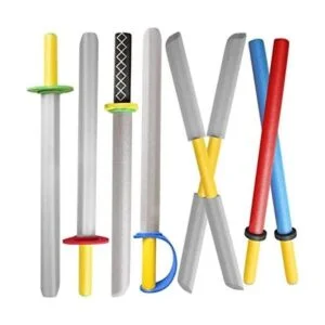 Espadas de espuma de juguete para niños juego de juguete_1