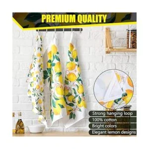 KOALAND Juego de 3 toallas de té de gran tamaño para