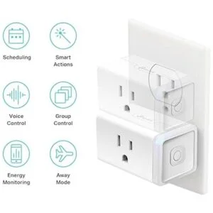 Kasa Smart Enchufe mini con monitoreo de energía toma