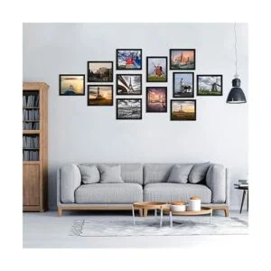 Giftgarden Marco de fotos negro de 8 x 10 pulgadas juego_2