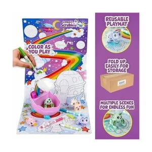 Crayola Scribble Scrubbie Juego de bañera de arco iris_2