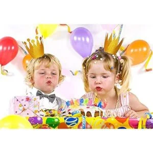 KUPOO Sombreros de cuervo dorados 12 sombreros dorados de_4