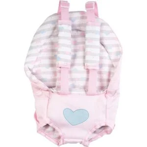 ADORA Portamuñecas de bebé en rosa pastel clásico se_1