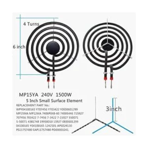 MP22YA Juego de unidades de elementos de bobina de
