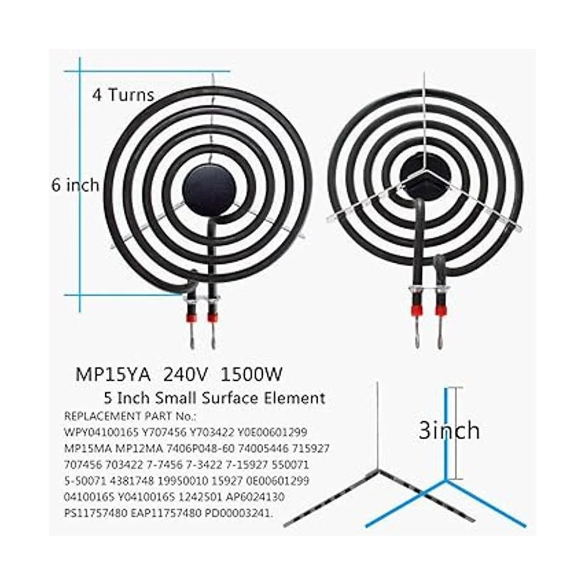 MP22YA Juego de unidades de elementos de bobina de