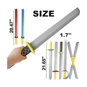 Espadas de espuma de juguete para niños juego de juguete_2