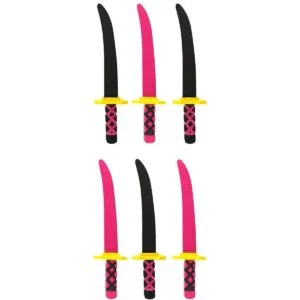 Espadas de juguete estilo ninja o pirata espuma suave y_2
