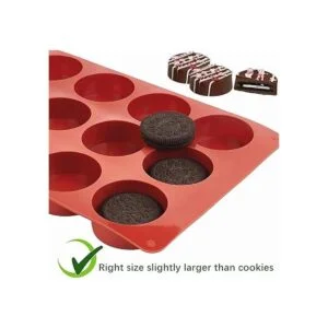 Molde de galletas de chocolate de 2 pulgadas moldes de