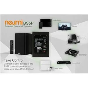 NEUMI BS5P Altavoces de estantería alimentados por 75 W_2