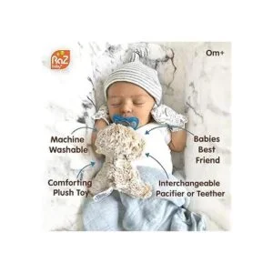 RaZbaby RaZberry Soporte para mordedores con juguete de_2