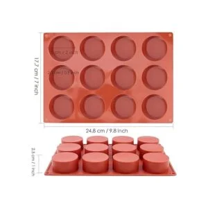 Molde de galletas de chocolate de 2 pulgadas moldes de