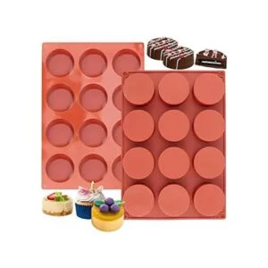Molde de galletas de chocolate de 2 pulgadas moldes de