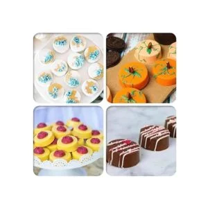 Molde de galletas de chocolate de 2 pulgadas moldes de