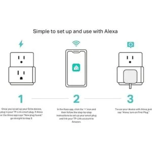 Kasa Smart Enchufe mini con monitoreo de energía toma