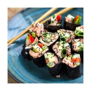 5 pares de palillos y 6 bonitos soportes para palillos de