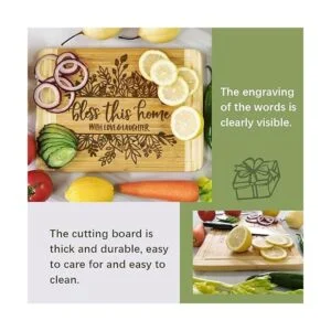 Tabla de cortar grabada regalos para propietarios de_5