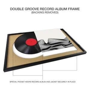 MCS Marco de álbum de doble ranura negro 16.5 x 25_5