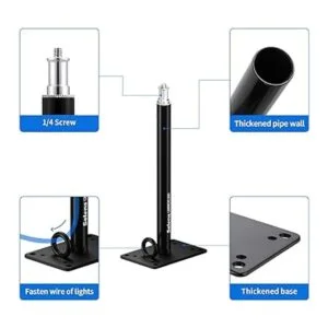 Selens Paquete de 2 soportes de techo para cámara soporte_4