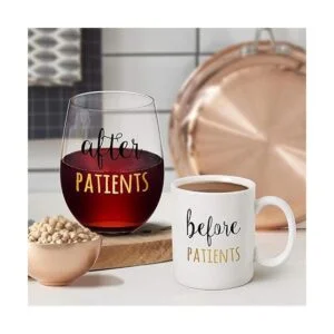 Before Patients After Patients Taza de café de 11 onzas