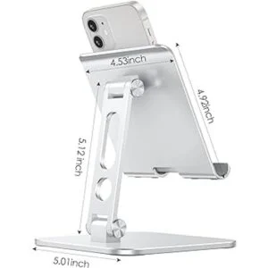 OMOTON Soporte ajustable para tablet con base más pesada_5