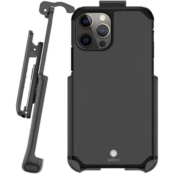 BELTRON Funda con clip para cinturón para iPhone 12 Pro_2