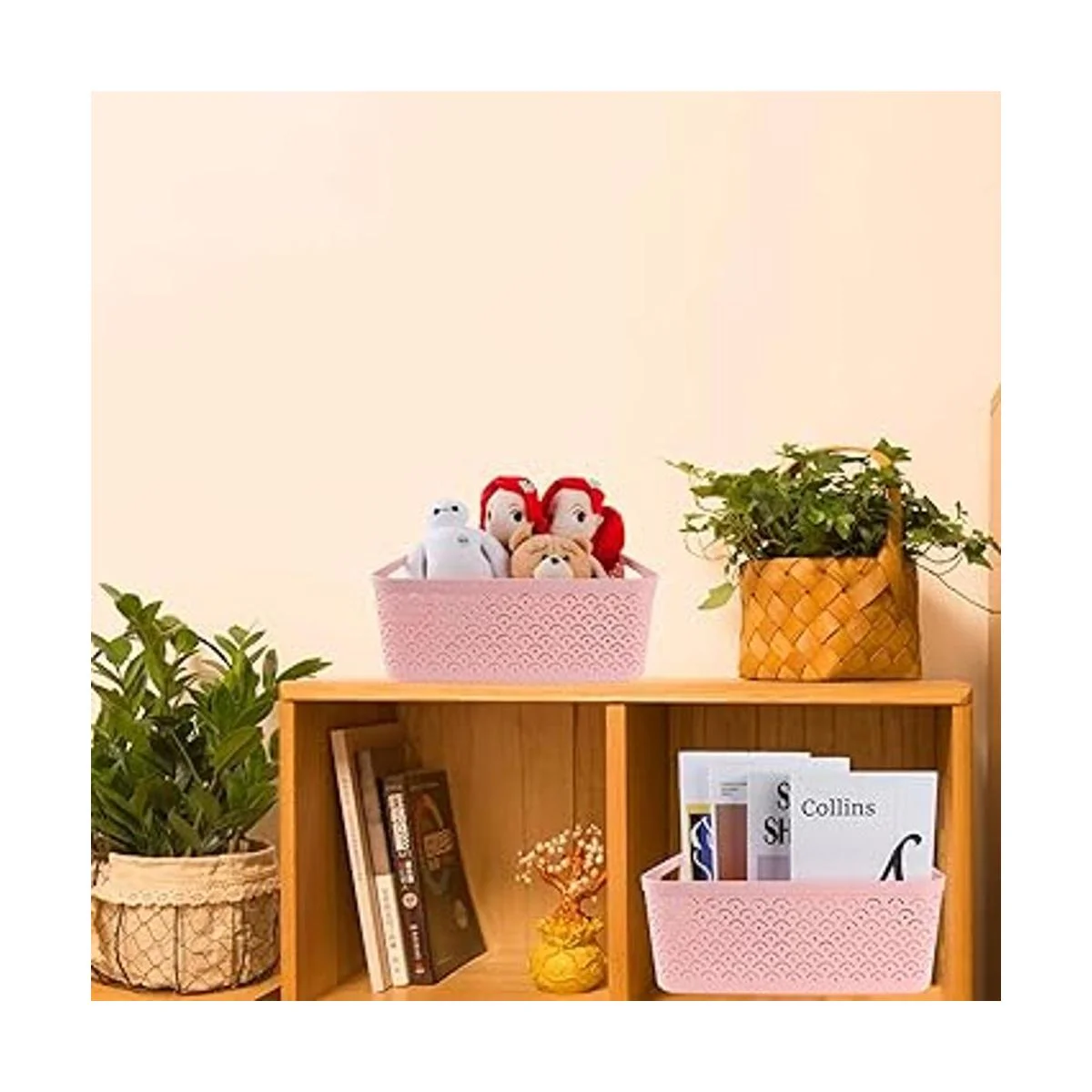 STARVAST Paquete de 3 cestas de almacenamiento de