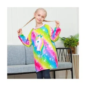 Pashop Delantal impermeable para niños con diseño de_2