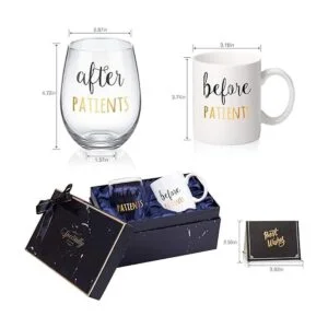 Before Patients After Patients Taza de café de 11 onzas