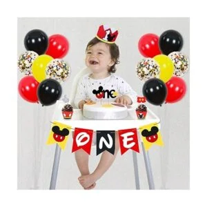 Suministros de decoración para fiesta de primer cumpleaños_2