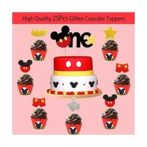 Suministros de decoración para fiesta de primer cumpleaños_6