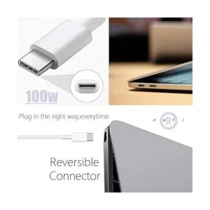 Cable de carga para MacBook Pro 100 W de repuesto USBC a_5