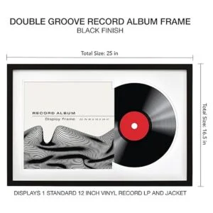 MCS Marco de álbum de doble ranura negro 16.5 x 25_3