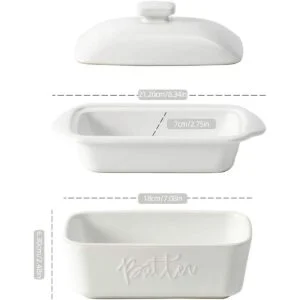 FE Mantequilla de cerámica de 10 onzas con línea de agua_3