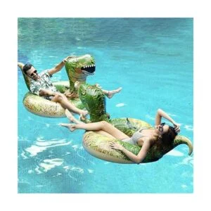 FindUWill Flotadores de piscina de dinosaurio de 62_5
