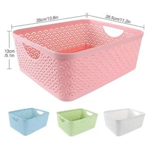 STARVAST Paquete de 3 cestas de almacenamiento de