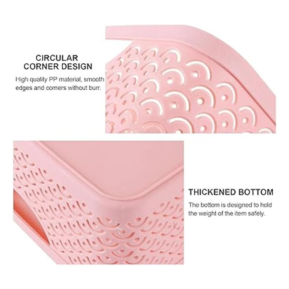 STARVAST Paquete de 3 cestas de almacenamiento de