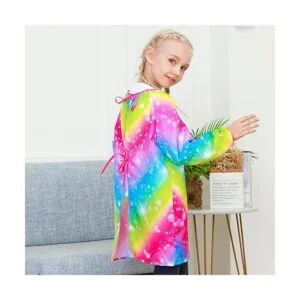 Pashop Delantal impermeable para niños con diseño de_3