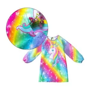 Pashop Delantal impermeable para niños con diseño de_6