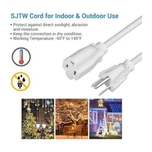 DEWENWILS Cable de extensión de 6 pies cable de_3