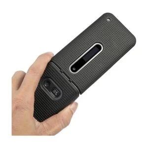 Funda para LG Classic Flip Nakedcellphone Negro Funda_3