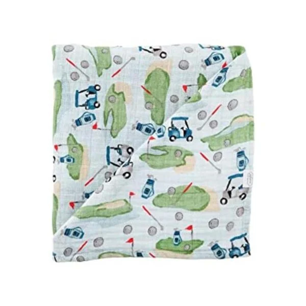 Mud Pie Muñeco de muselina golf 47 x 47 pulgadas_1