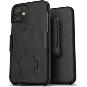 Funda para iPhone 12 con clip de cinturón de la serie_2