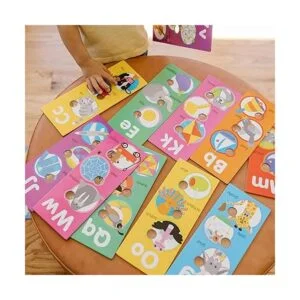 Melissa Doug PokeADot Tarjetas jumbo de aprendizaje del_4