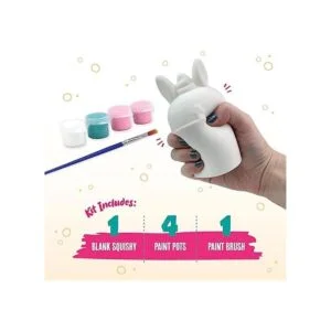 Bunny Paint Your Own Squishies Kit. Kit de pintura blanda_2