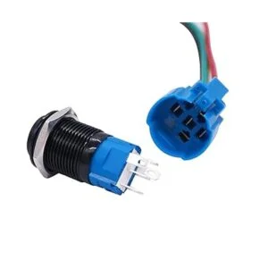 TWTADE BKGLB16BU Botón de bocina de automóvil de 0.630_4