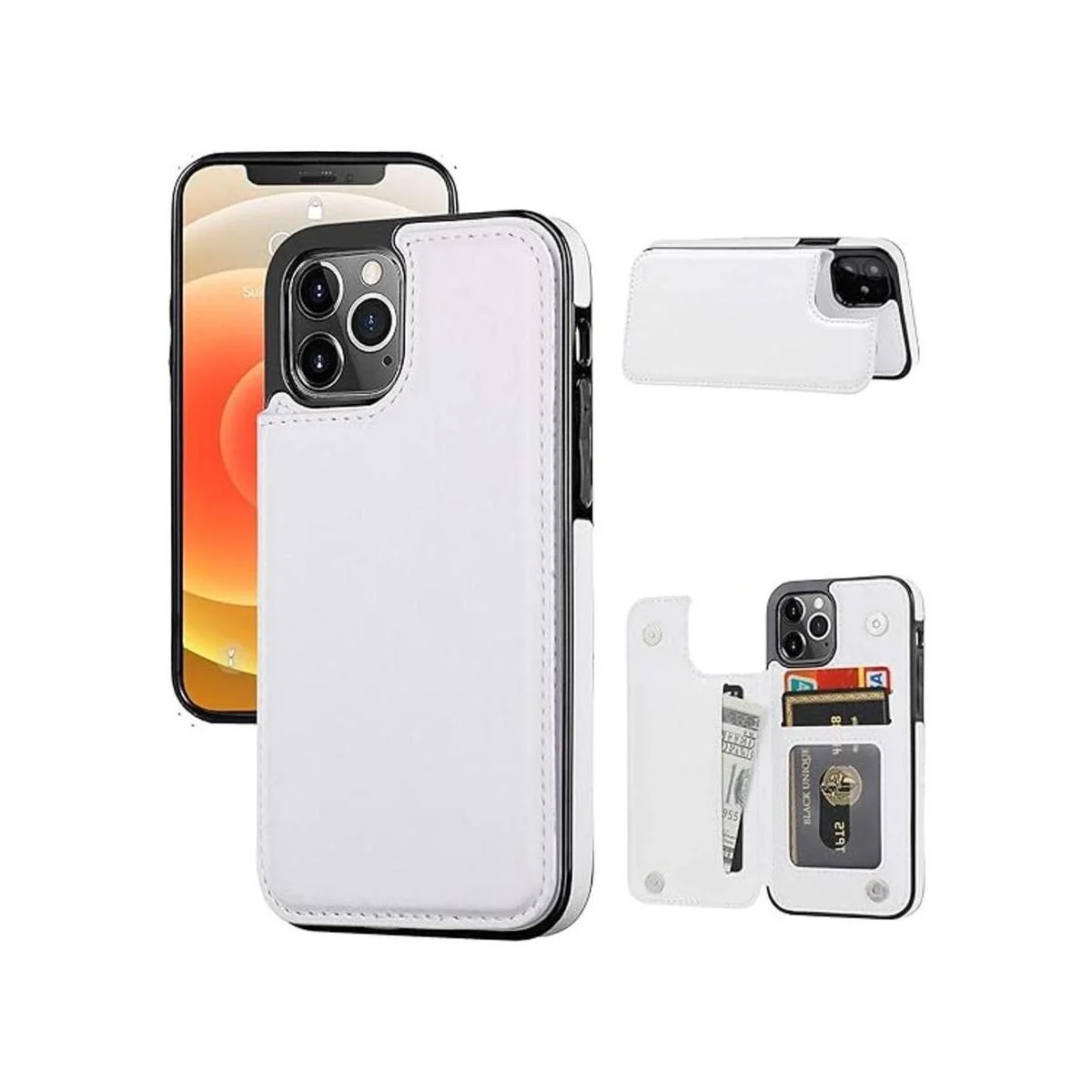 JOYAKI Funda tipo cartera compatible con iPhone 12 Pro12_1