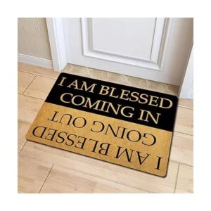 Felpudo de bienvenida Julia con texto en inglés Hello_2