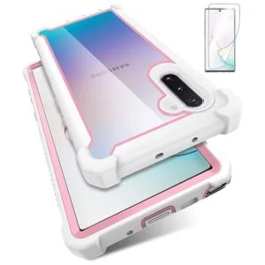 KSELF Funda para Samsung Galaxy Note 10 con protector de_1