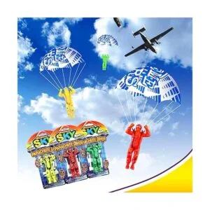 Juguete de paracaídas grande 3 paquetes JARU. Juguetes